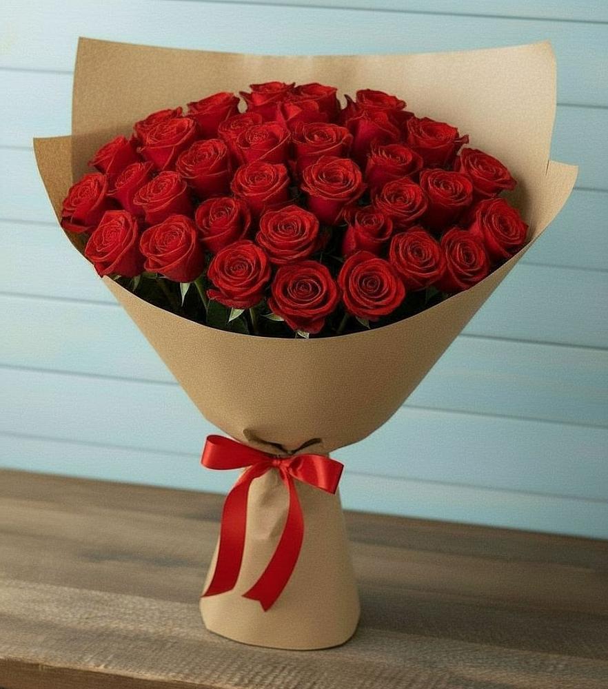 Букет Красные розы Милано в Радовицкий