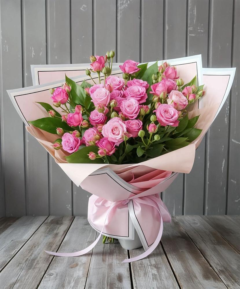 Букет Розовый кустик в Радовицкий