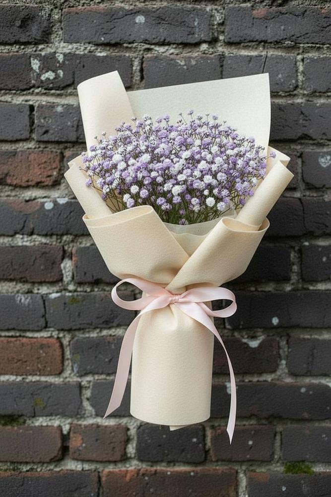 Букет цветов из: Гипсофила в Радовицкий