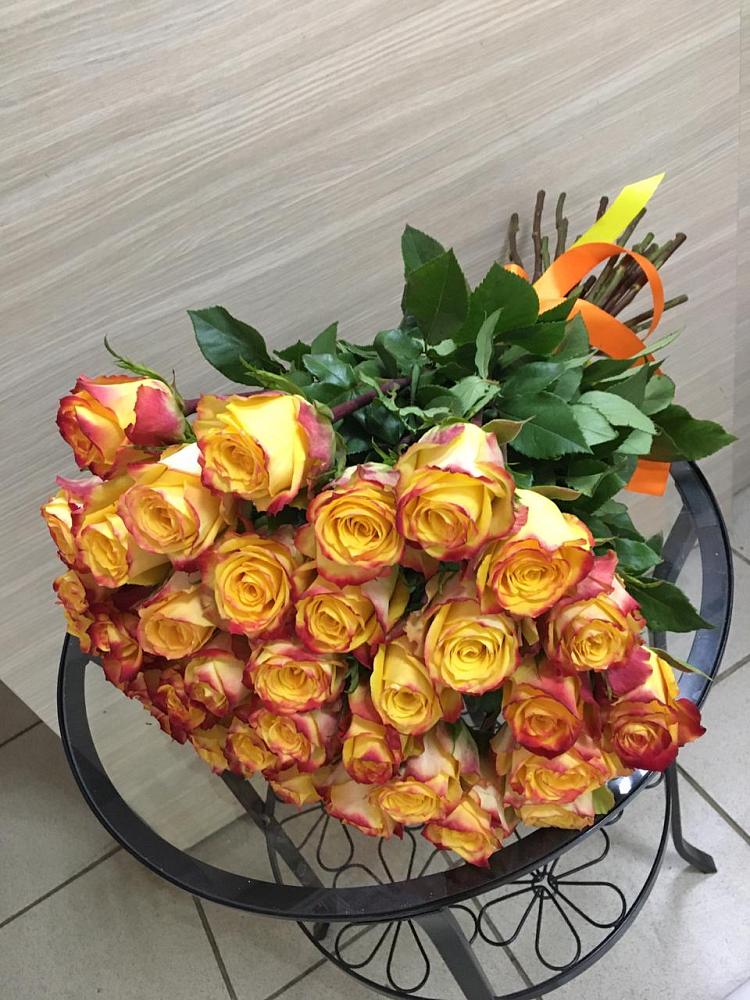 Букет Желтые розы в Радовицкий