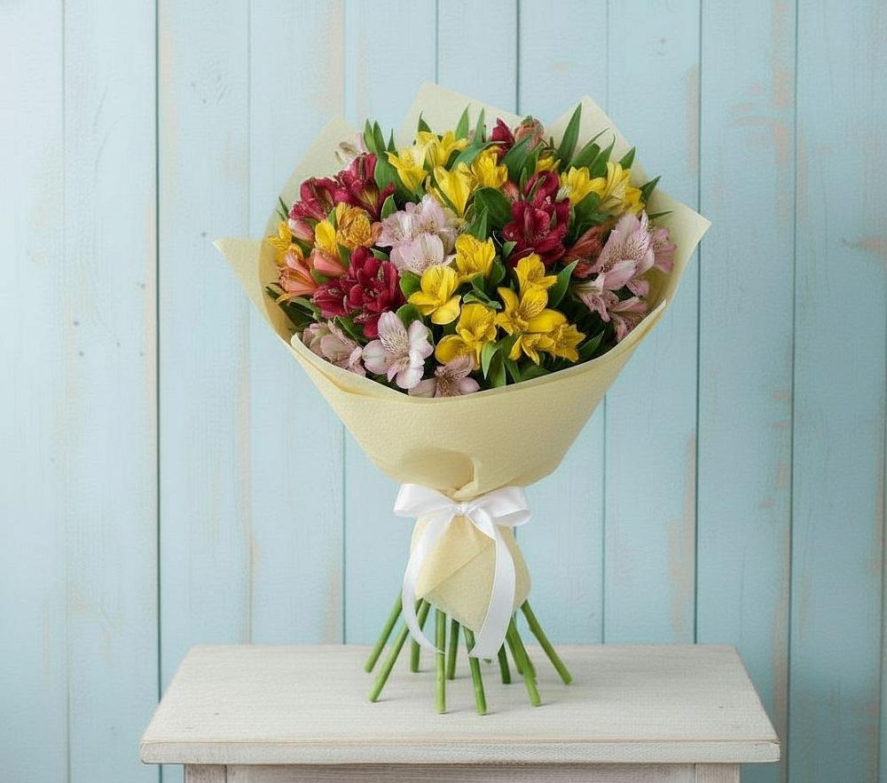 Букет цветов из: Альстромерии в Радовицкий