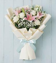 Букет цветов из:  Лилии в Радовицкий